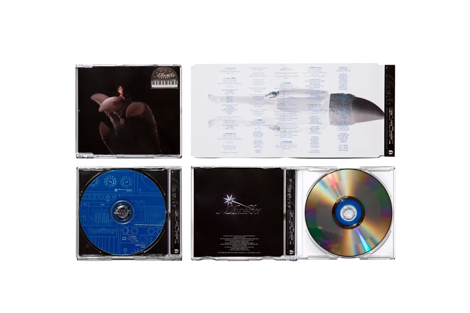 Additional view of the MEMORY BOY CD package.